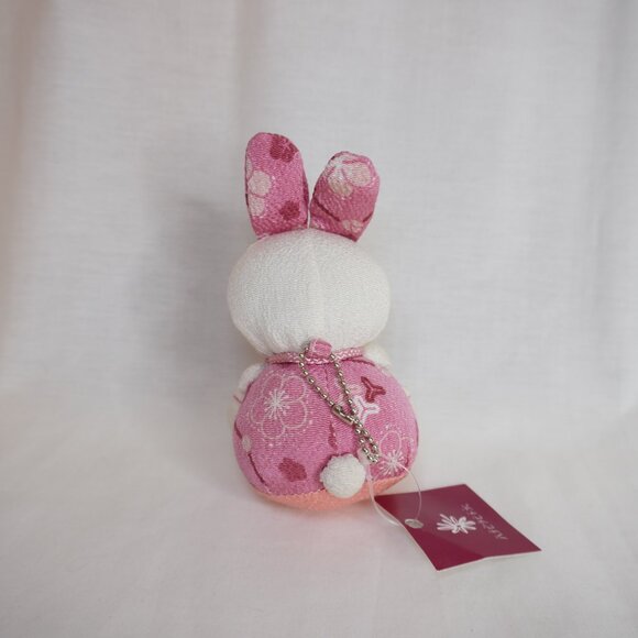 3/$20 - Rare Japanese Import - Kawaii Bunny Rabbit Toy Japan - Plushie - Sakura - Picture 2 of 3
